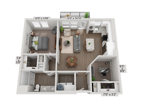 Floor plan image of A4